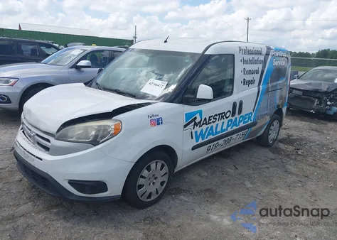 2016 Ram Promaster City Tradesman Slt из США, поврежденный, VIN ZFBERFBT3G6B49361